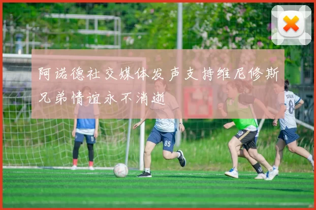 阿诺德社交媒体发声支持维尼修斯兄弟情谊永不消逝