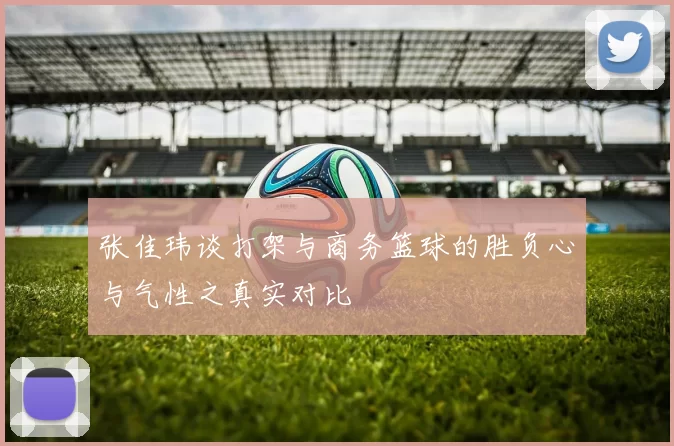 张佳玮谈打架与商务篮球的胜负心与气性之真实对比