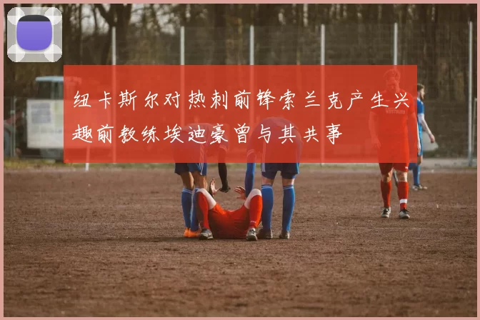 纽卡斯尔对热刺前锋索兰克产生兴趣前教练埃迪豪曾与其共事